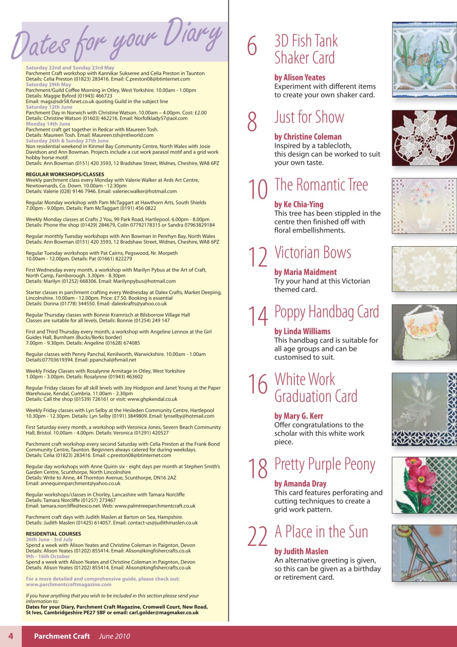 Parchment Craft Preview Pages