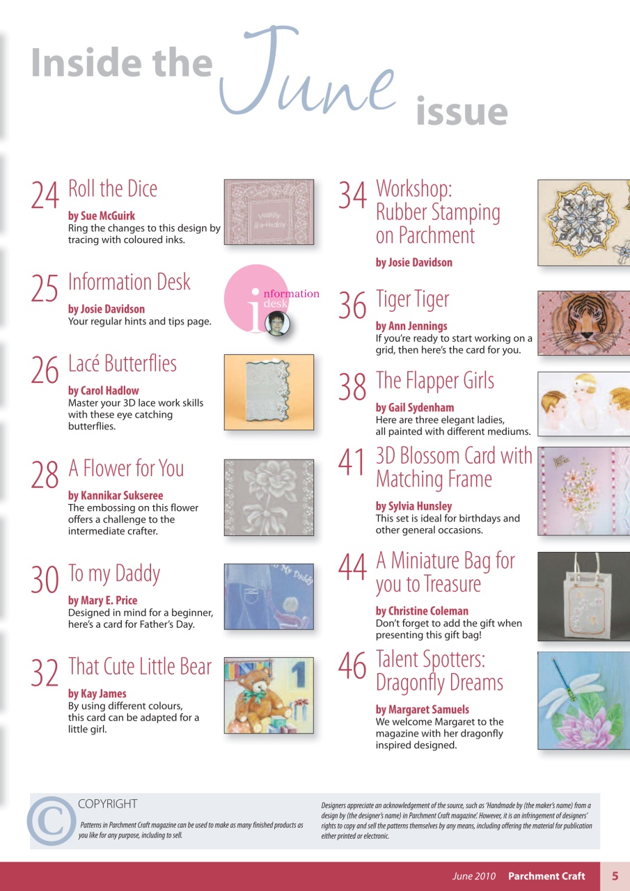 Parchment Craft Preview Pages