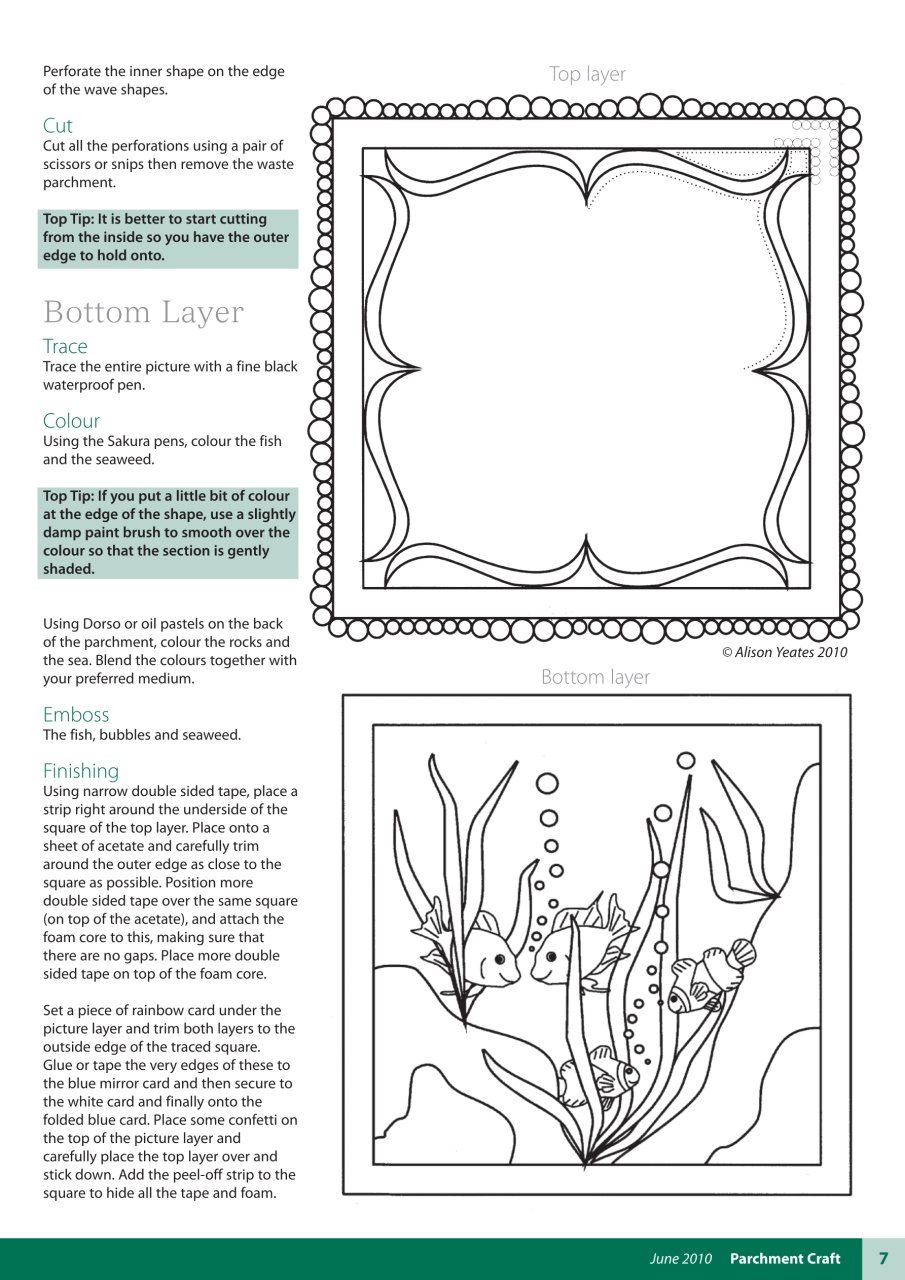 Parchment Craft Preview Pages