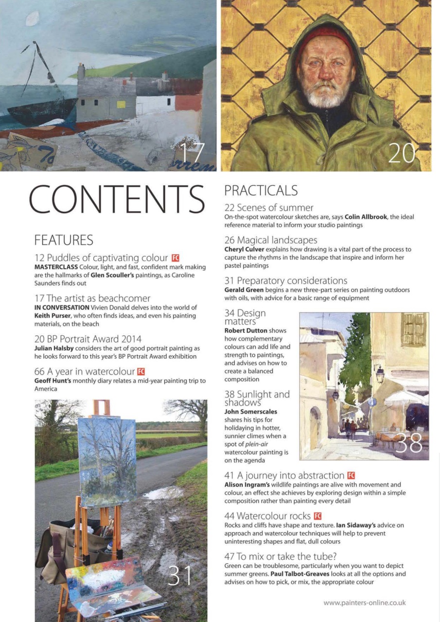 The Artist Preview Pages
