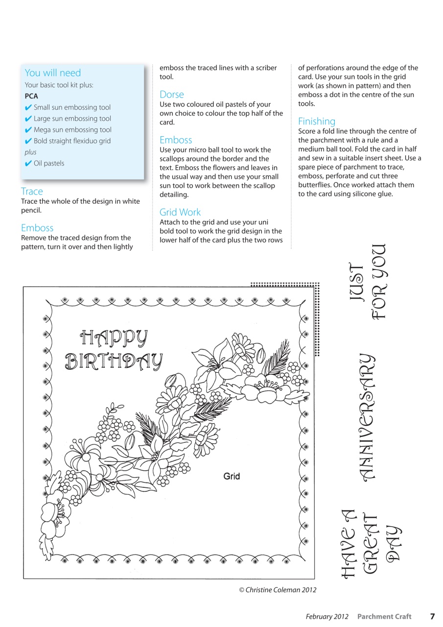 Parchment Craft Preview Pages