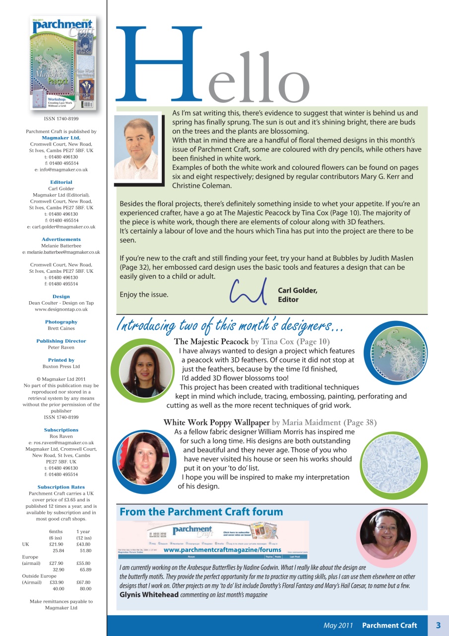 Parchment Craft Preview Pages