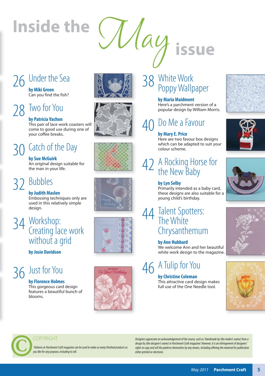 Parchment Craft Preview Pages