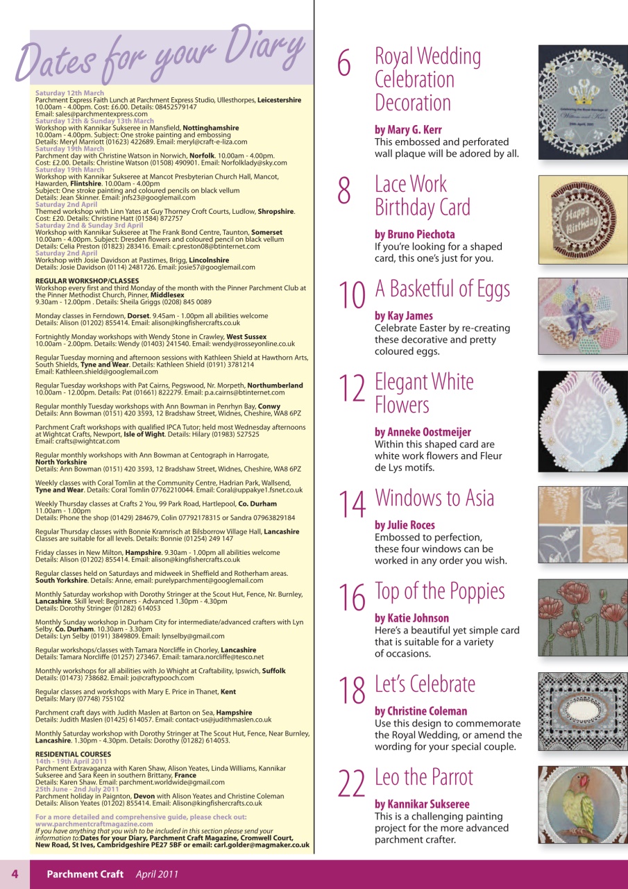 Parchment Craft Preview Pages