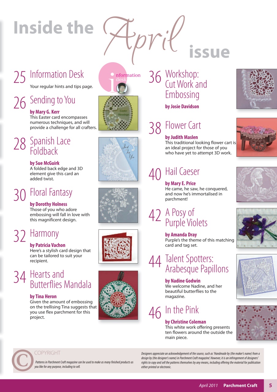 Parchment Craft Preview Pages