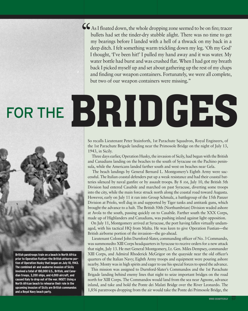 WWII Quarterly Preview Pages