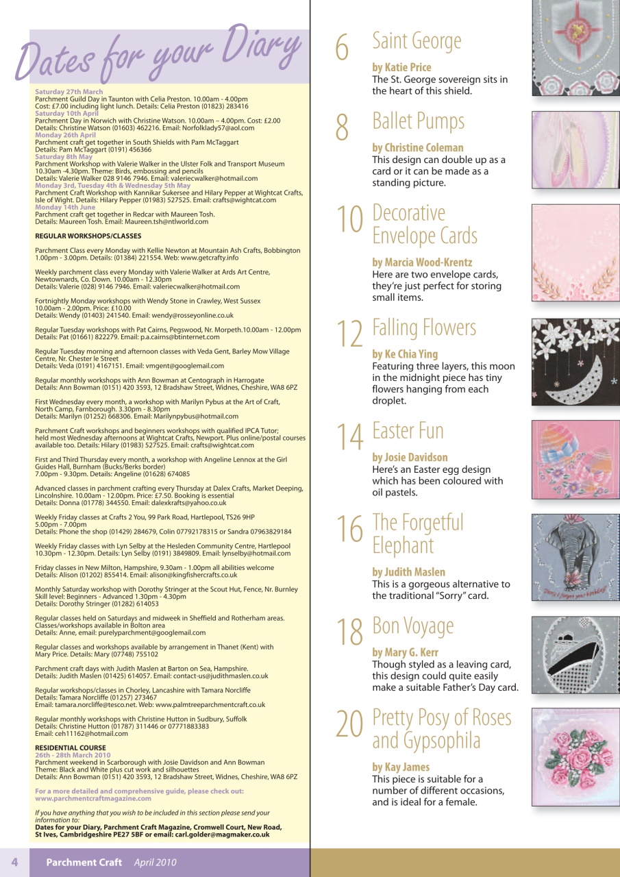 Parchment Craft Preview Pages