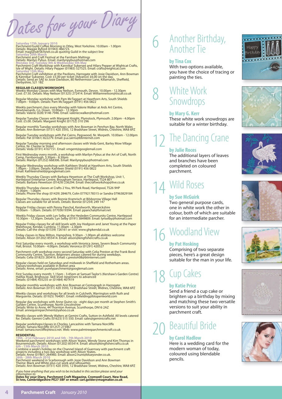 Parchment Craft Preview Pages