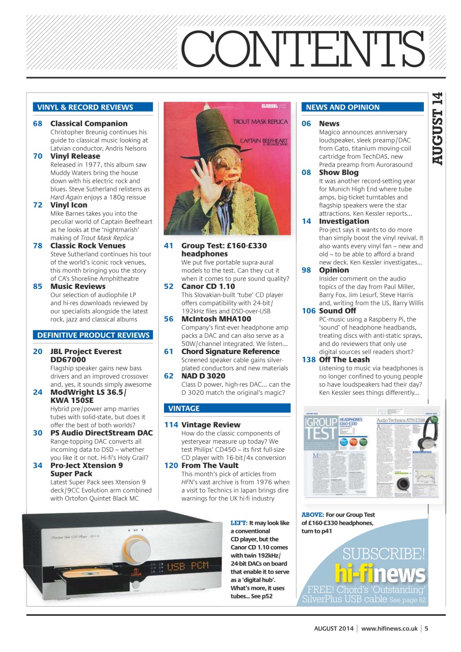 Hi-Fi News Preview Pages