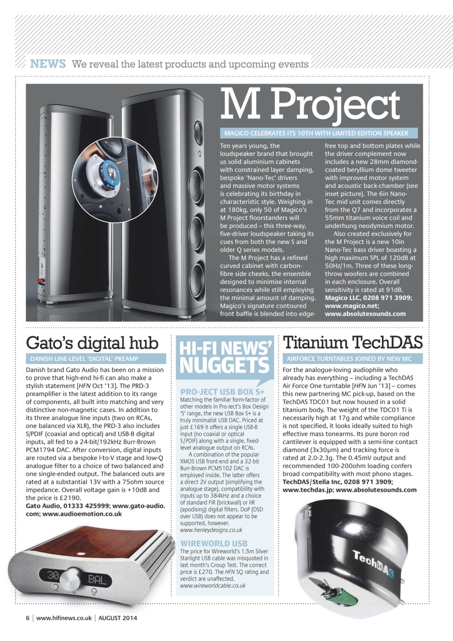 Hi-Fi News Preview Pages