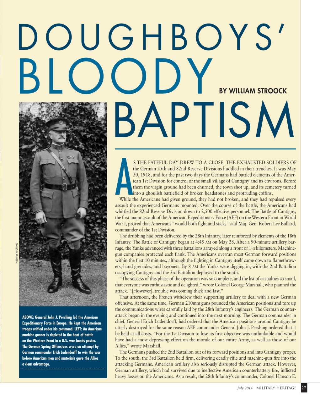 Military Heritage Preview Pages