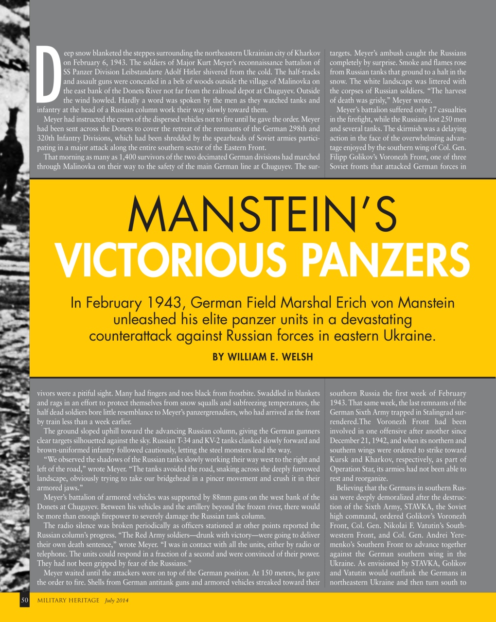 Military Heritage Preview Pages