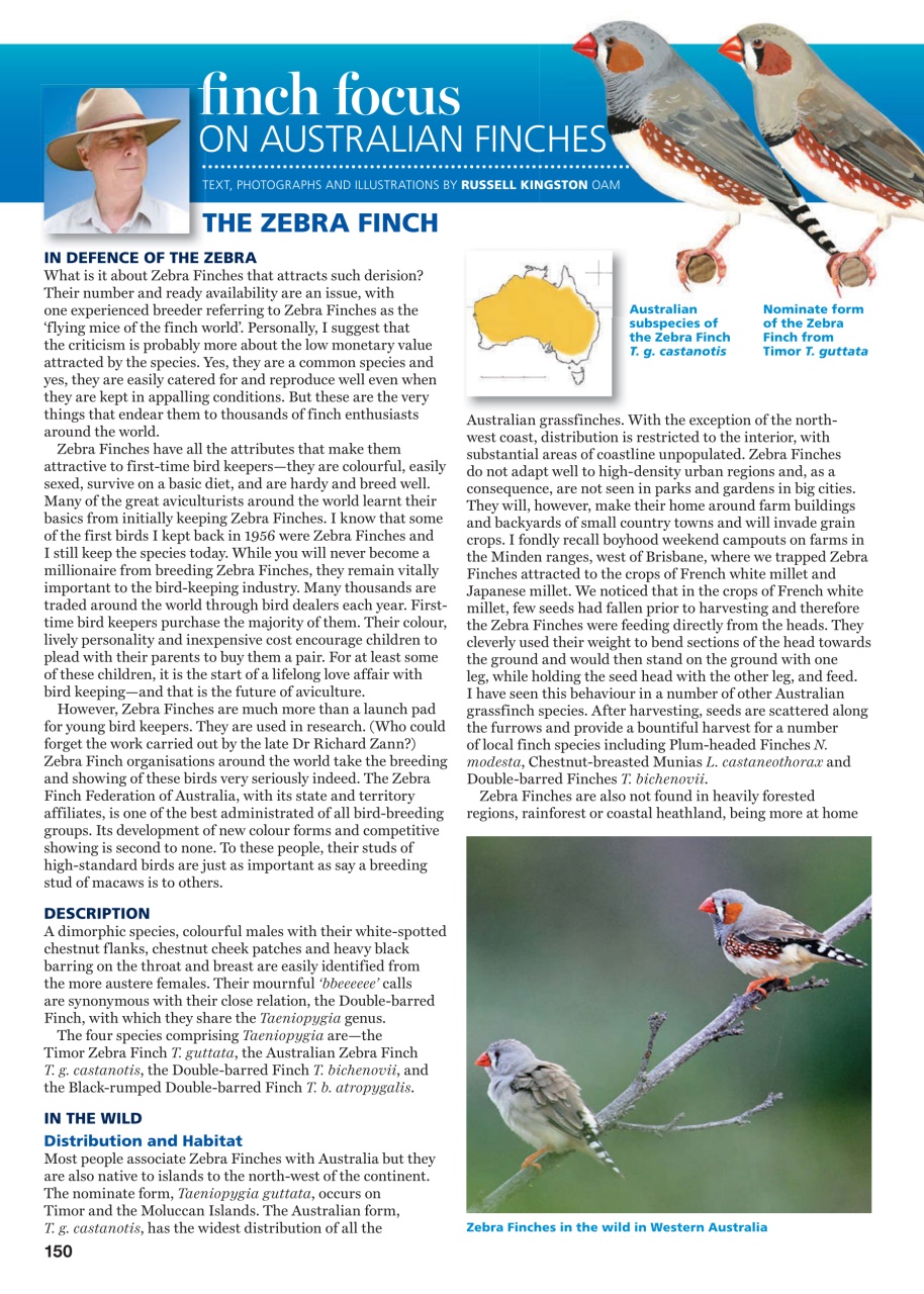 Australian Birdkeeper Magazine Preview Pages