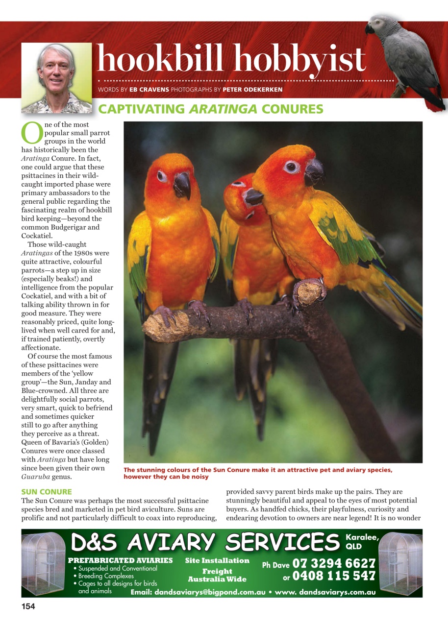 Australian Birdkeeper Magazine Preview Pages