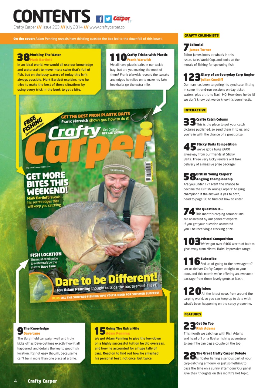 Crafty Carper Preview Pages