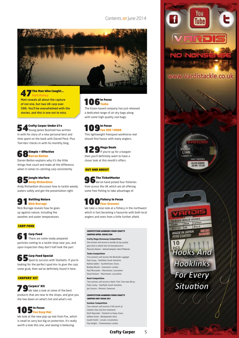 Crafty Carper Preview Pages