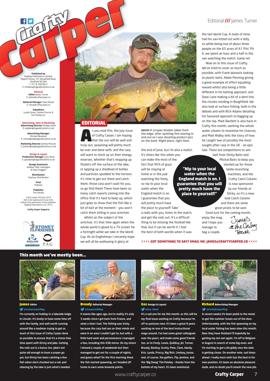 Crafty Carper Preview Pages
