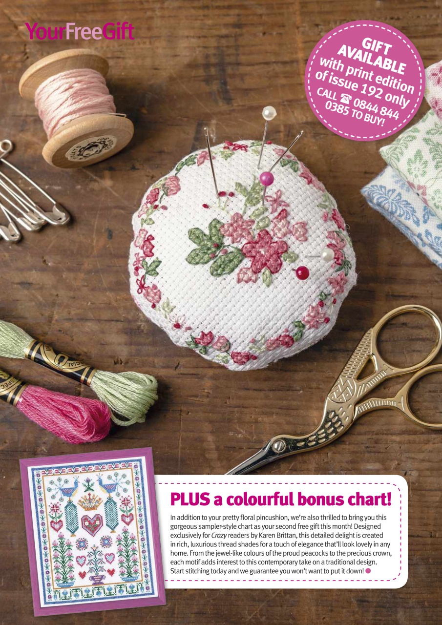 Cross Stitch Crazy Preview Pages