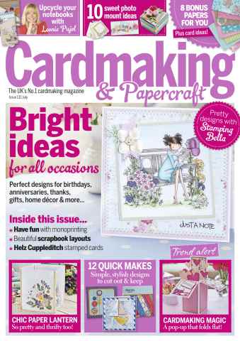 Cardmaking & Papercraft issue July 2014