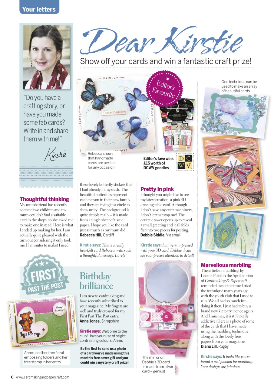 Cardmaking & Papercraft Preview Pages