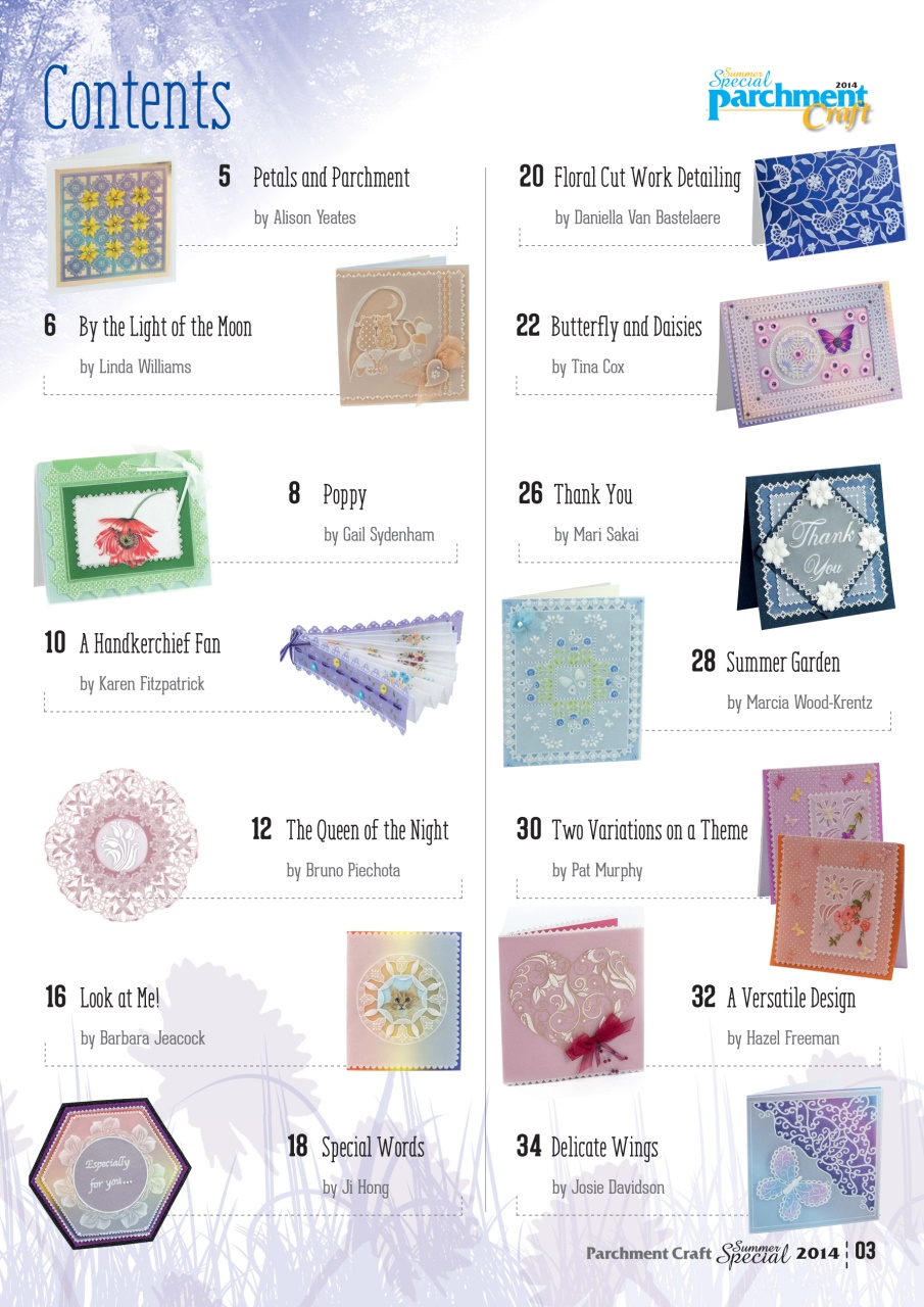 Parchment Craft Preview Pages