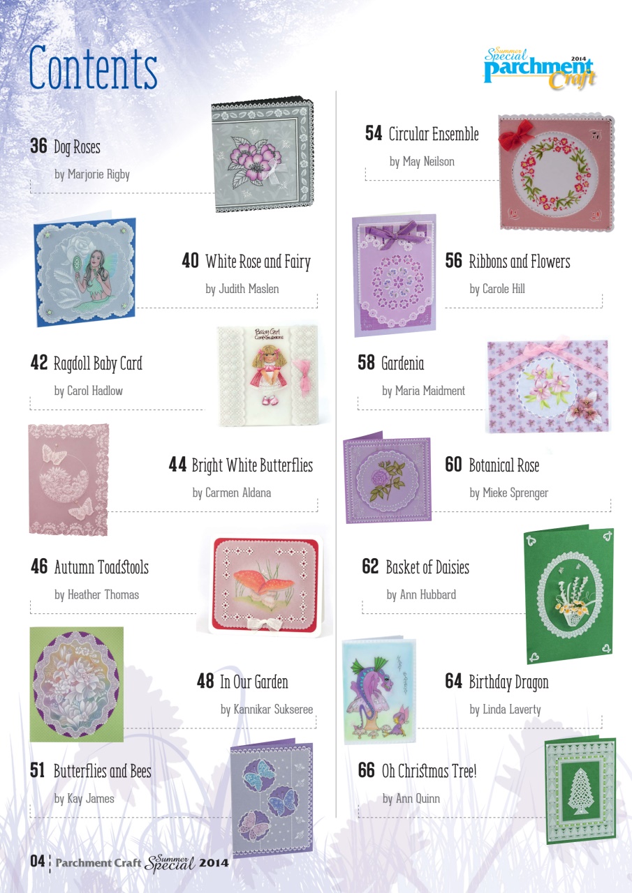 Parchment Craft Preview Pages