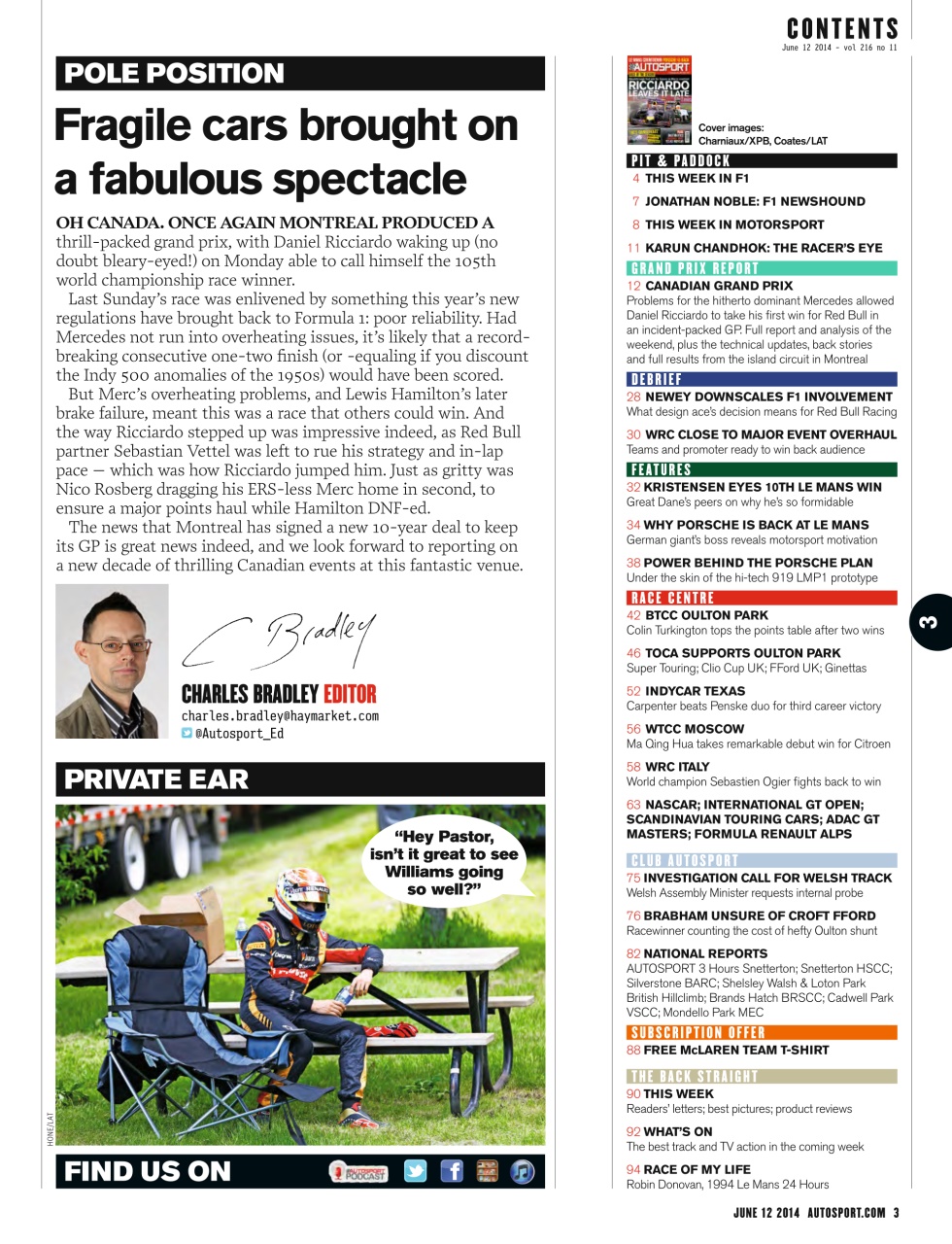 Autosport Preview Pages