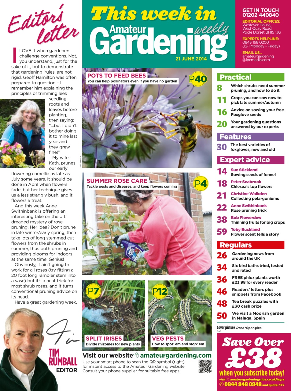 Amateur Gardening Preview Pages