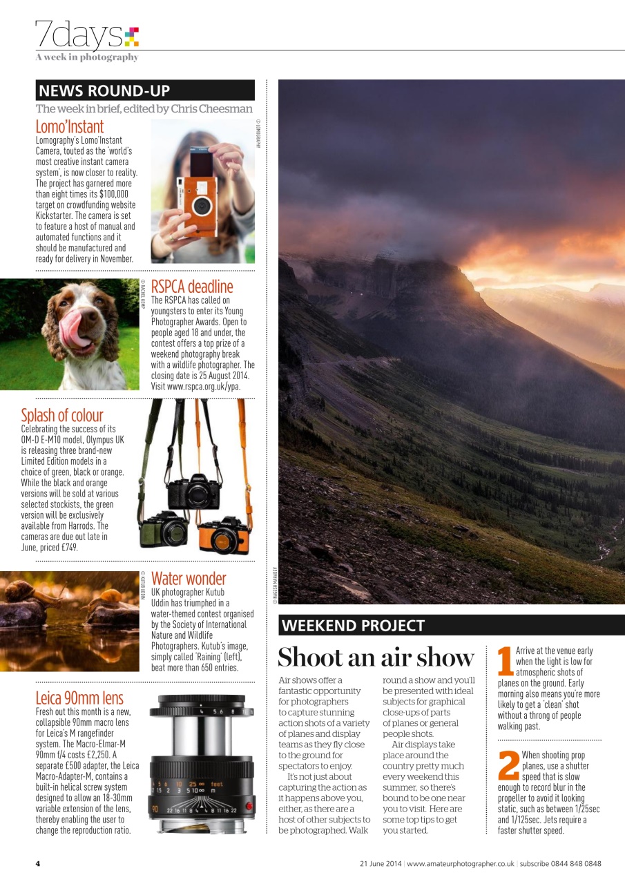 Amateur Photographer Preview Pages