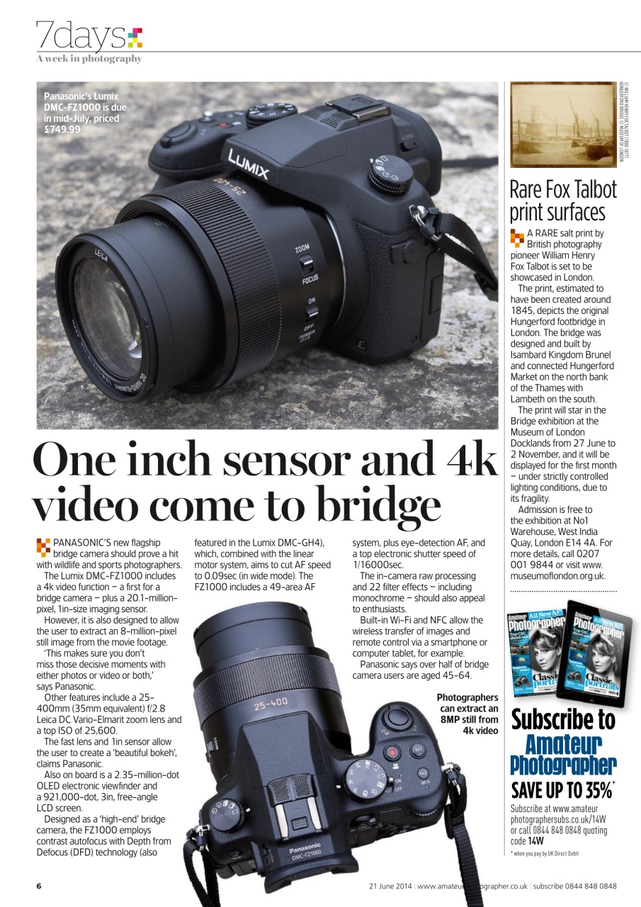 Amateur Photographer Preview Pages