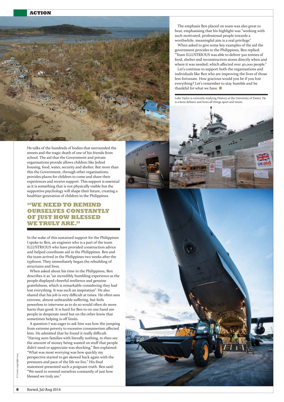 Sorted Magazine – The men's mag with morals Preview Pages