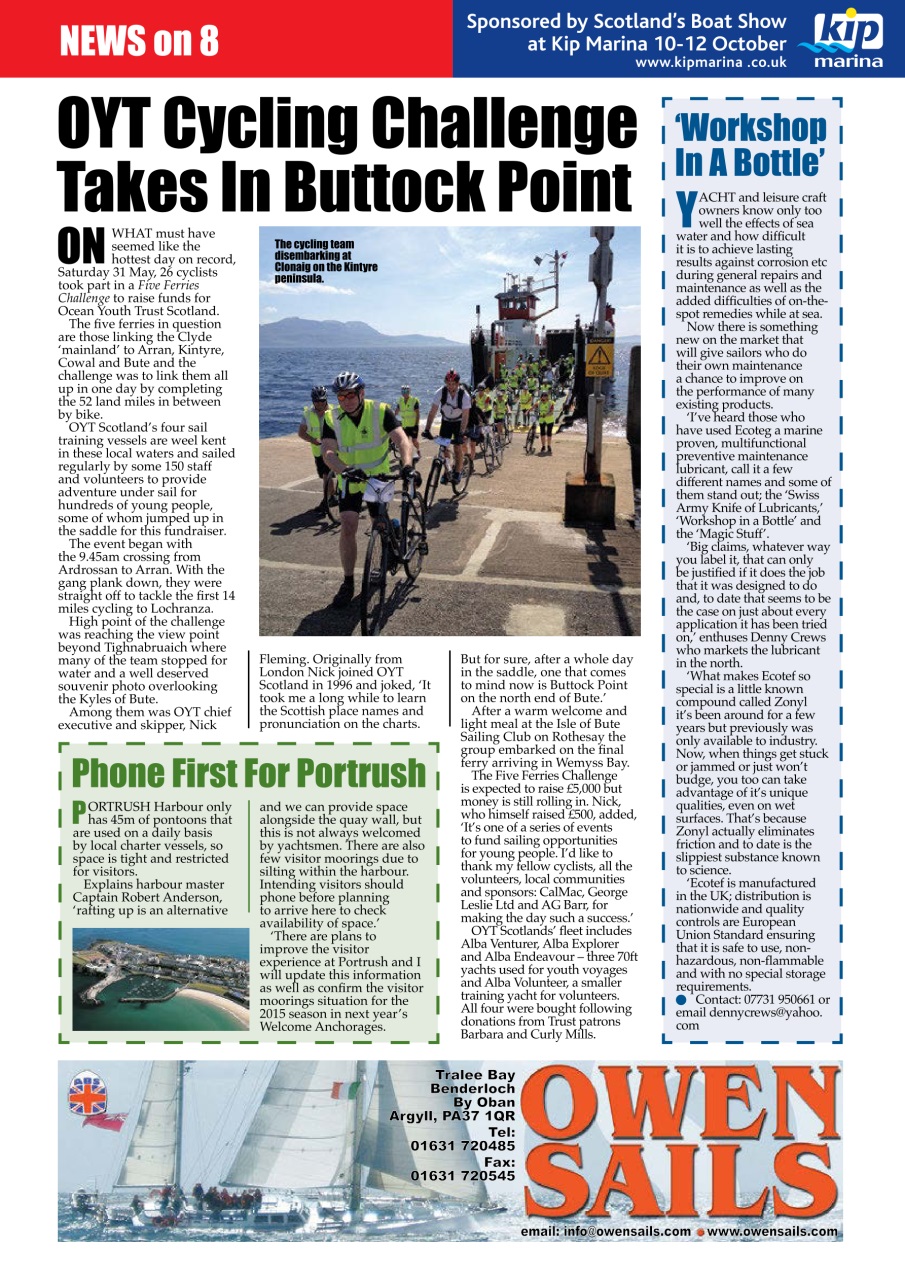 Yachting Life Preview Pages