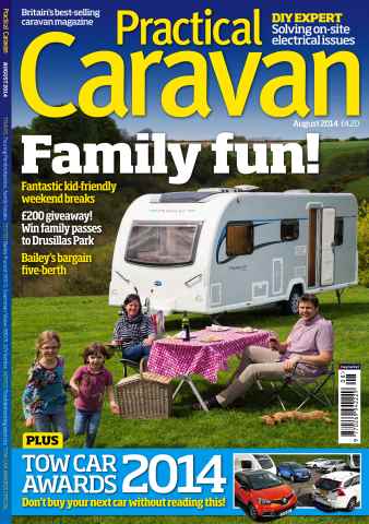 Practical Caravan issue August 2014