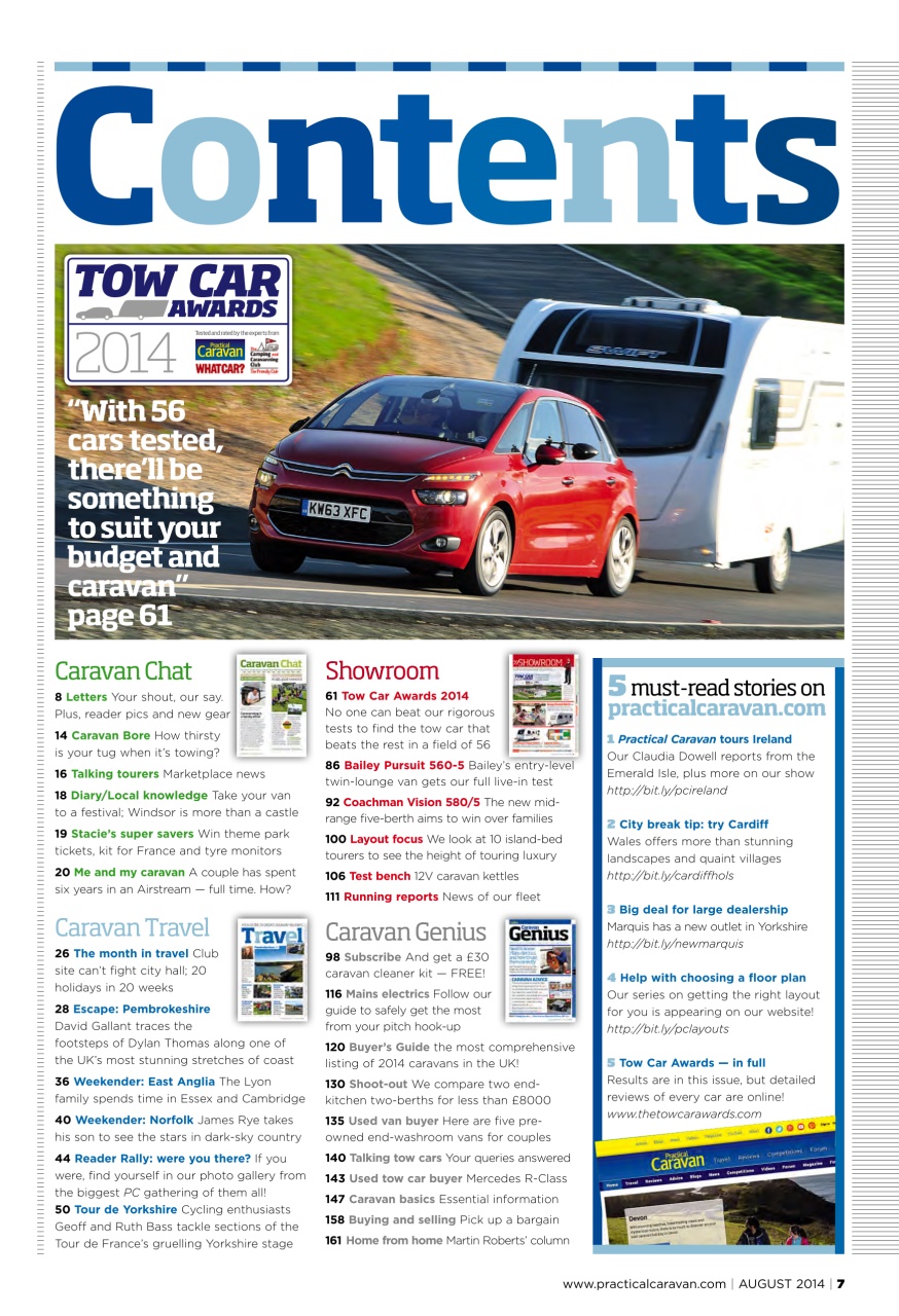 Practical Caravan Preview Pages