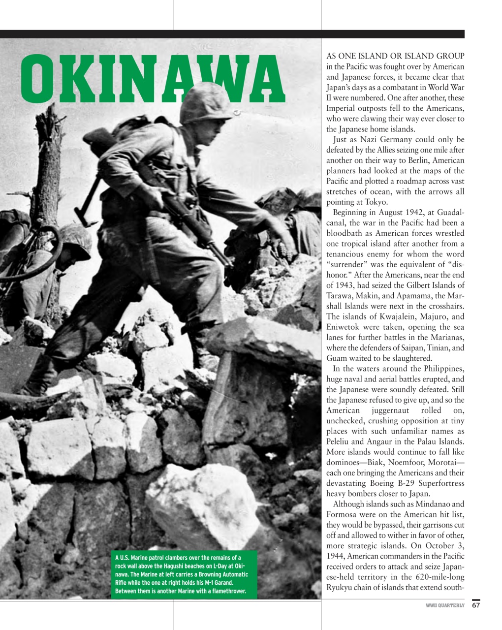 WWII Quarterly Preview Pages