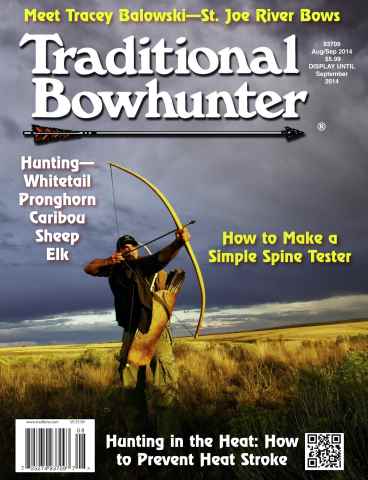 Traditional Bowhunter Magazine issue Aug/Sep 2014