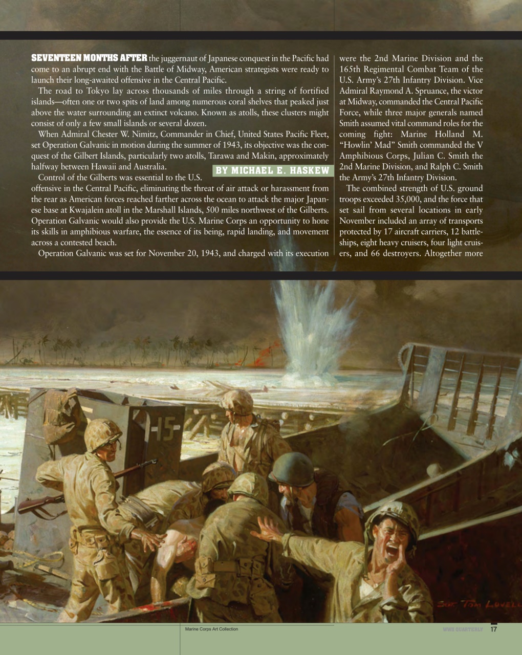 WWII Quarterly Preview Pages
