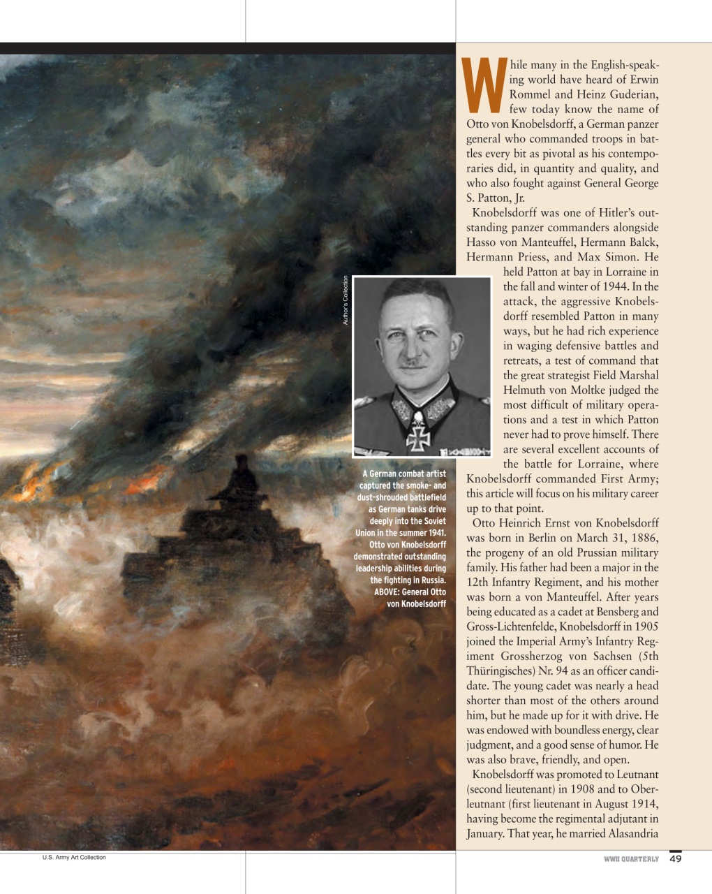 WWII Quarterly Preview Pages