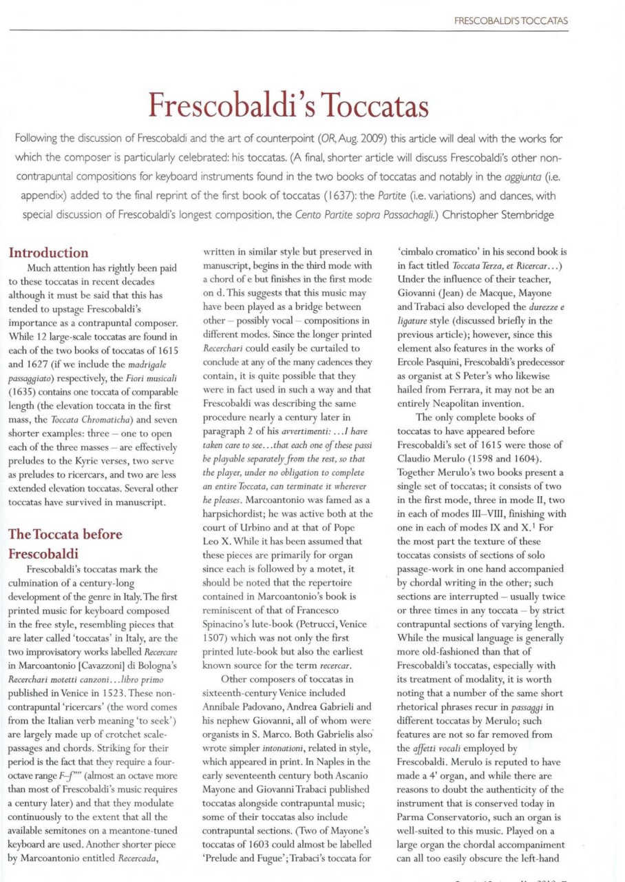 Organists' Review Preview Pages