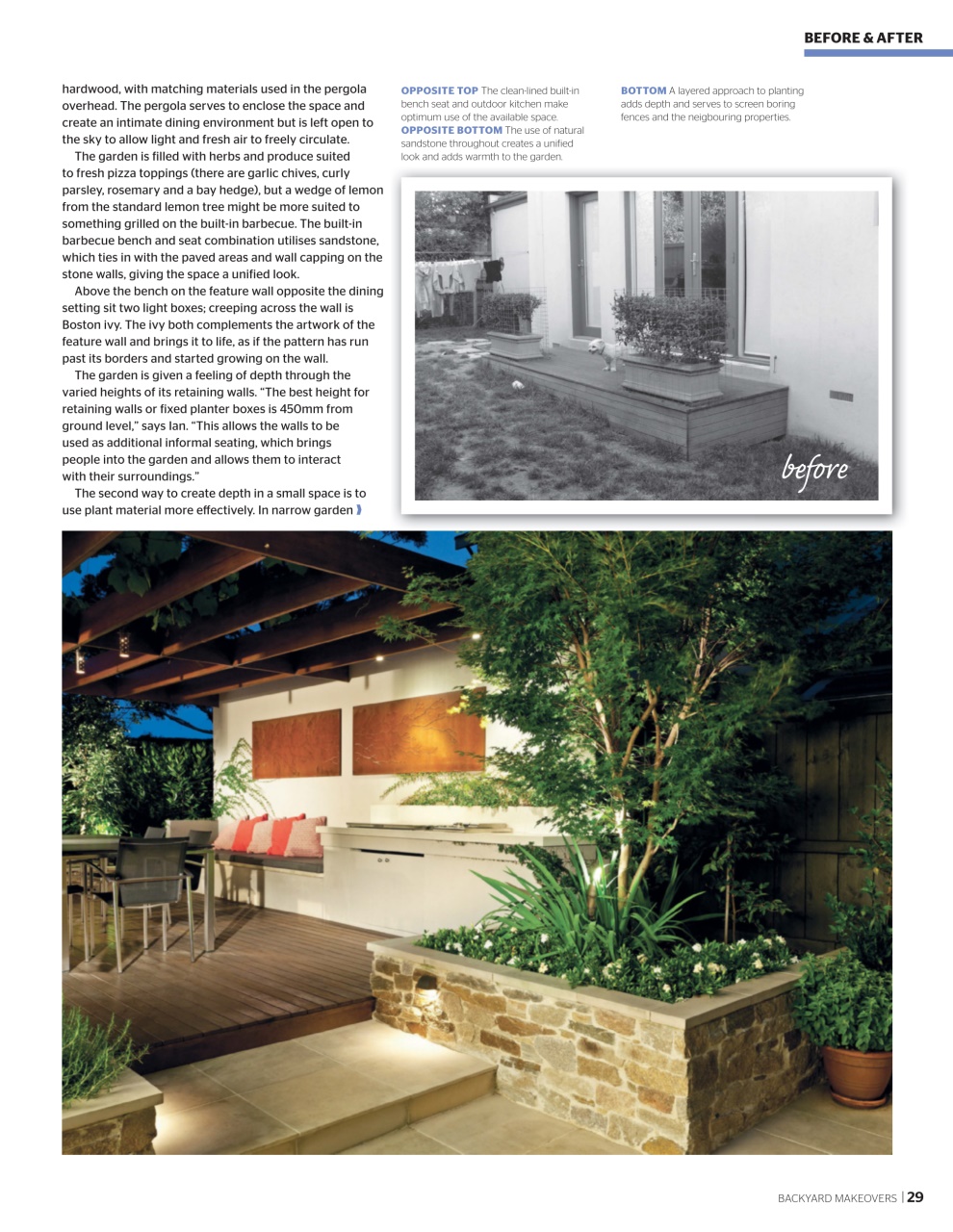 Backyard & Outdoor Living Preview Pages