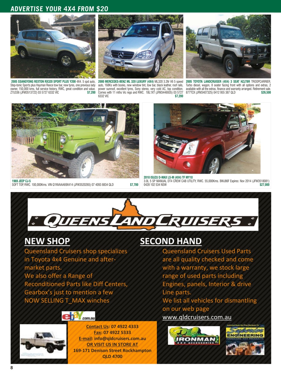 JUST 4X4S Preview Pages