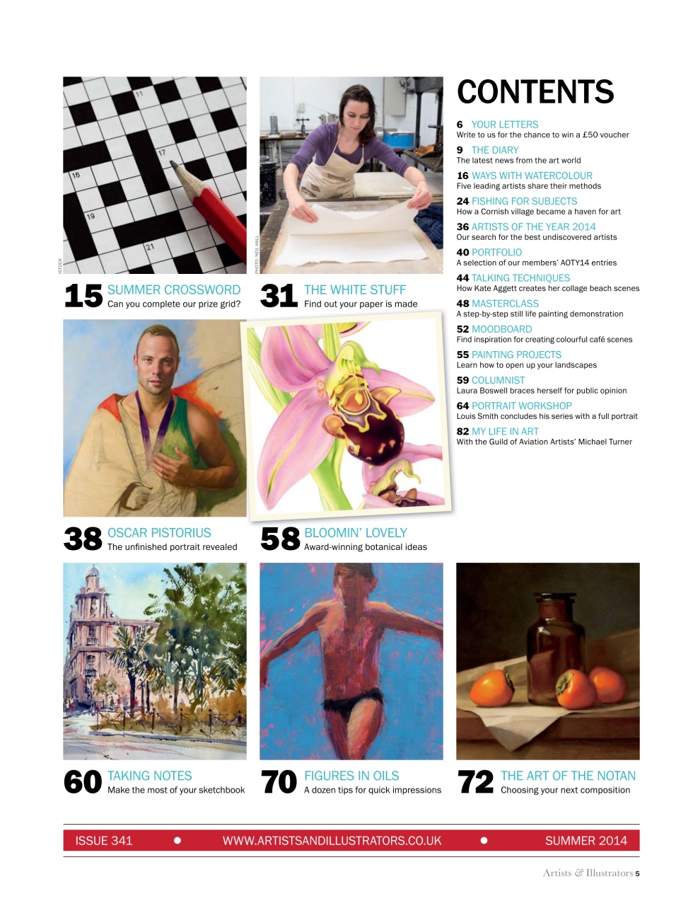 Artists & Illustrators Preview Pages