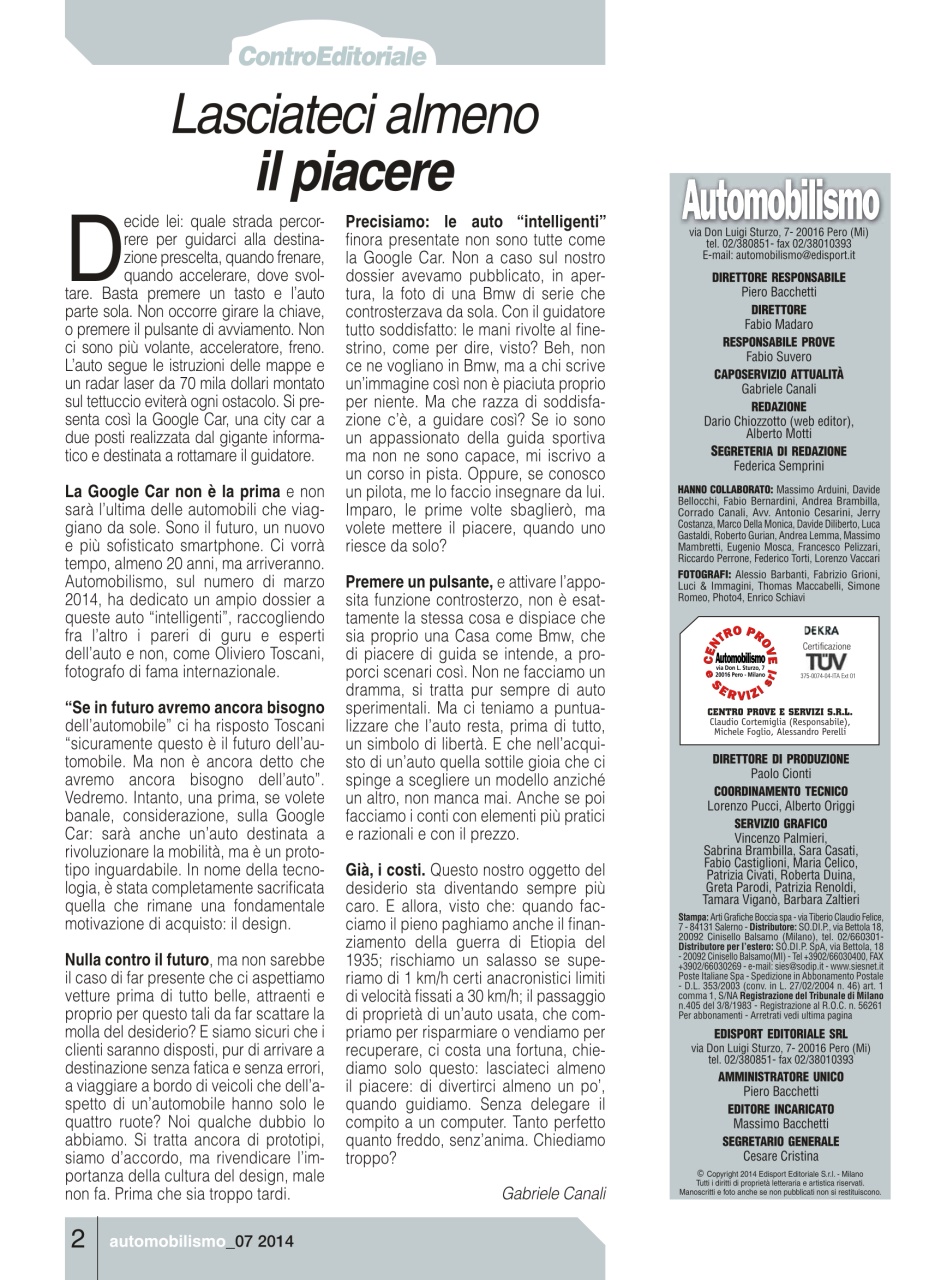 Automobilismo Preview Pages