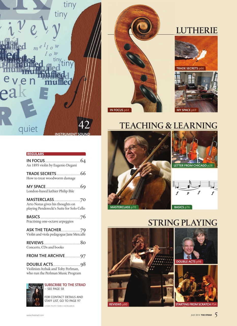 The Strad Preview Pages