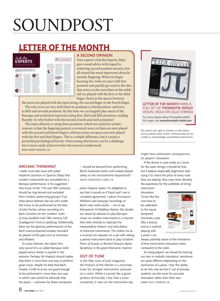 The Strad Preview Pages