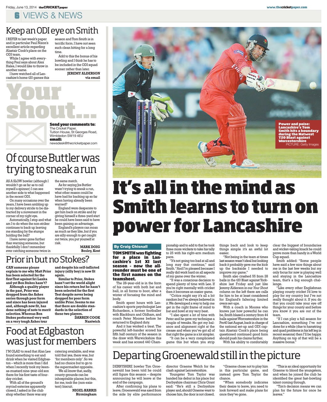The Cricket Paper Preview Pages