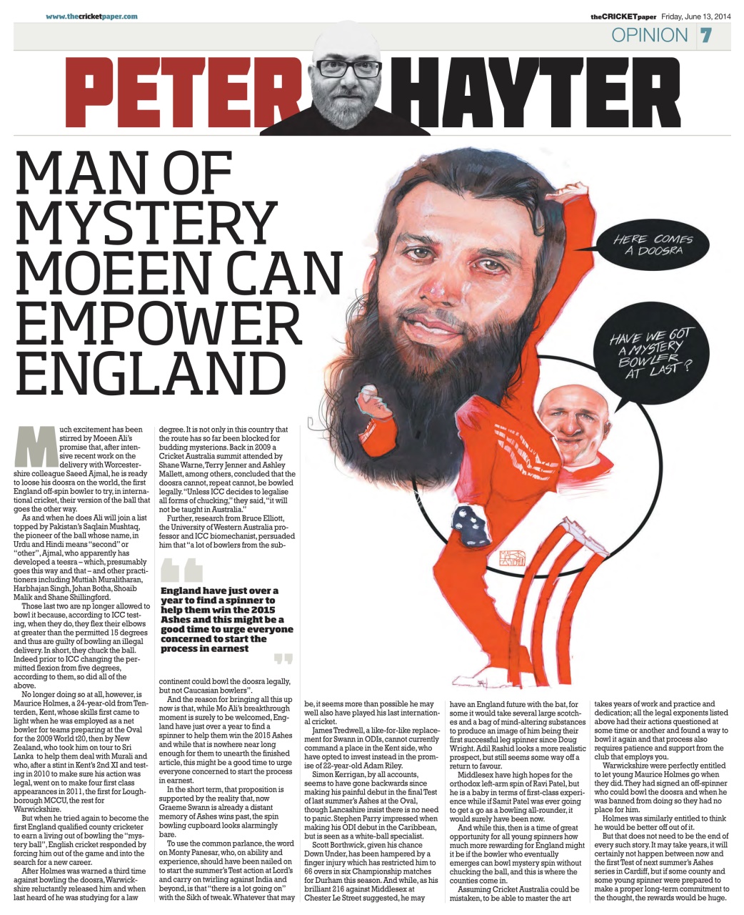 The Cricket Paper Preview Pages