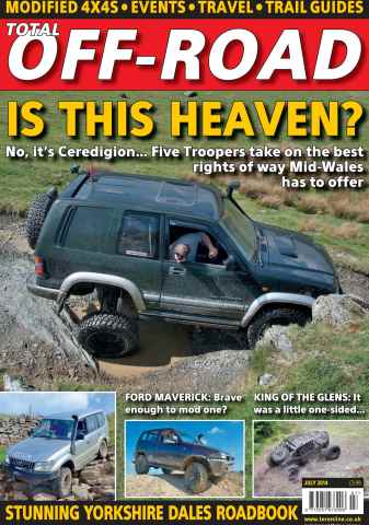 Overlander 4X4 issue July 2014