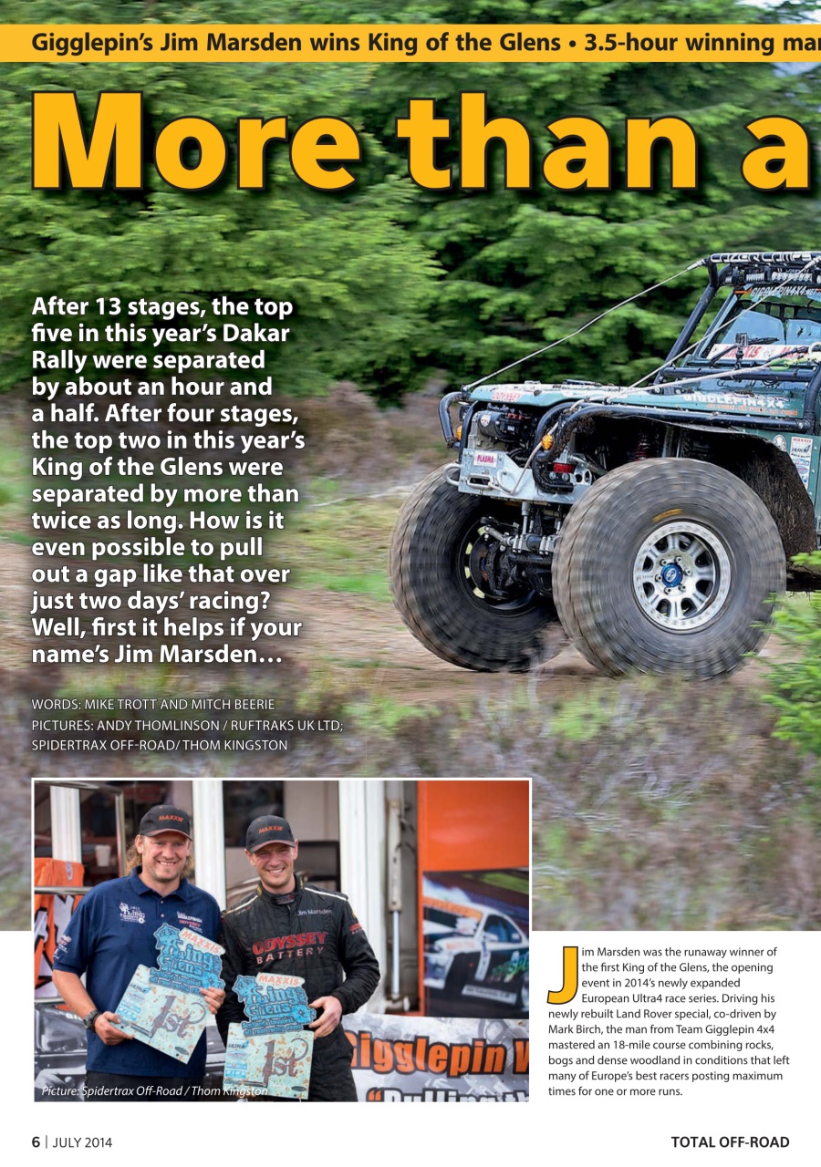 Overlander 4X4 Preview Pages