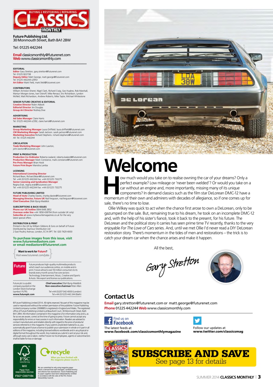 Classics World Preview Pages